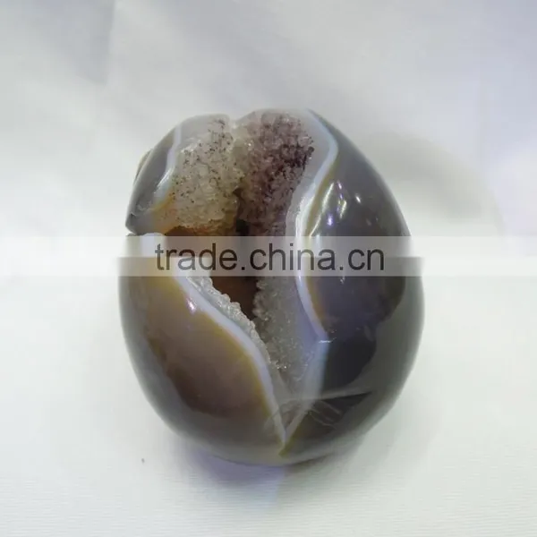 100% Natural Dream Amethyst Crystal Quartz Skull on Sale With Geode photo-5