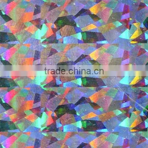 BOPP ,PET Colorful Decorative Holographic Flim/metallized Laser Film photo-5