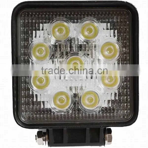 2016 Hot Sale 4 Inches Epistar Chip 27w Led Work Light for Jeep / Offroad Cars