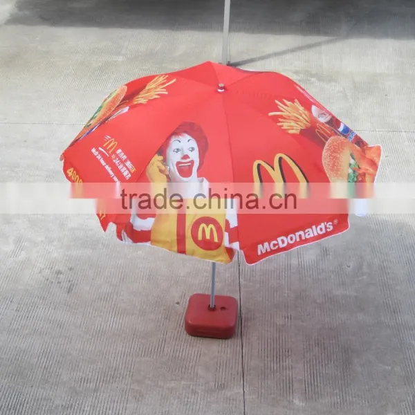 2016 Outdoor Rain Umbrella Parts With Full Colour Printing photo-4