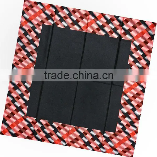 Custom Label Screen Print Silk Scarves photo-2