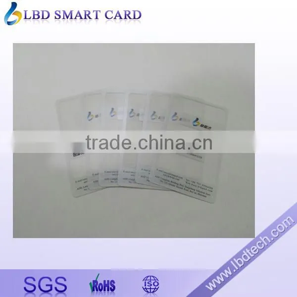 Mainstream Customize Transparent Playing Cards photo-2