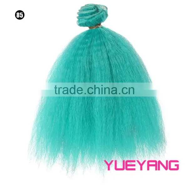 HT Fiber Synthetic Mohair for Dolls Hair Fluffy DIY Doll Wig Extention photo-4