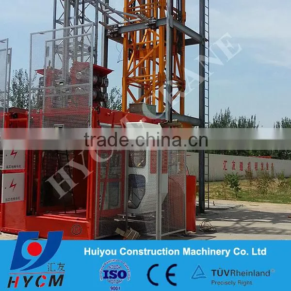Sc100 1000kg 2*15 kw Construction Material Elevators photo-2
