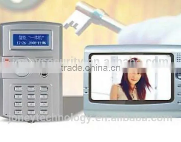 7''TFT Display Color Visual Controller With Time Attendance and Door Phone photo-6