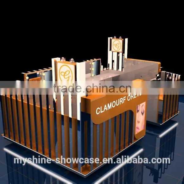 Glossy Soft Fashion Barber Kiosk for Barber Shop photo-3