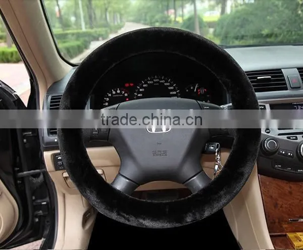 Hot Sell !! ZHIXIA Brand High Quality PU Leather Car Steering Wheel Covers Made in China photo-2