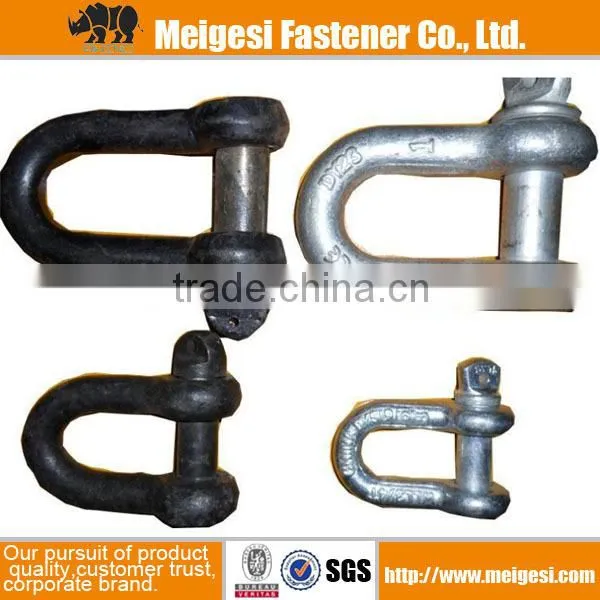 European Straight Dee Shackle Forged Rigging Fastener photo-2
