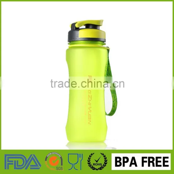 Plastic Sports Tritan Empty Water Bottle Logo Bpa Free