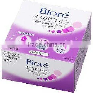 Cotton Puff Facial Moist Type "Biore" photo-2