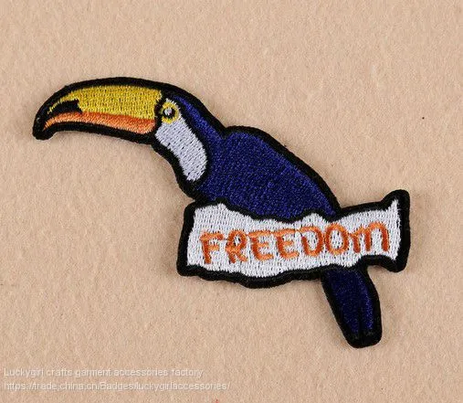Yiwu Vivid Cartoon Custom Polyester Textile Iron Patch Sticker Embroidery photo-5