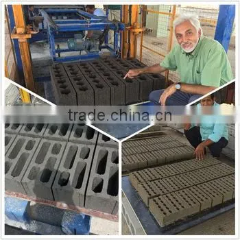 High Capacity QT4-15 Automatic Interlocking Paving Stone Machine photo-4