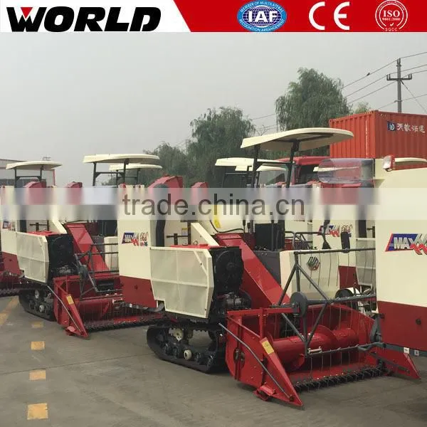 32hp Full Feeding 0.5m3 Grain Tank Mini Rice Reaper/harvester Prices photo-2