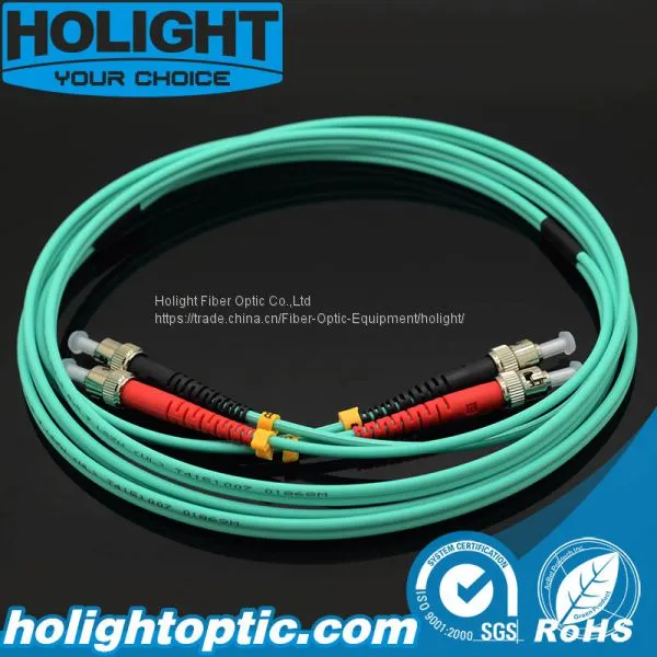 Fiber Optical Patch Cord St to St Duplex Om3 photo-2