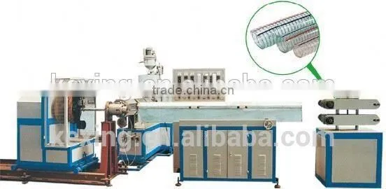 China Shandong Export High Auto Pvc Soft Hose Pipe Extrusion Line photo-6