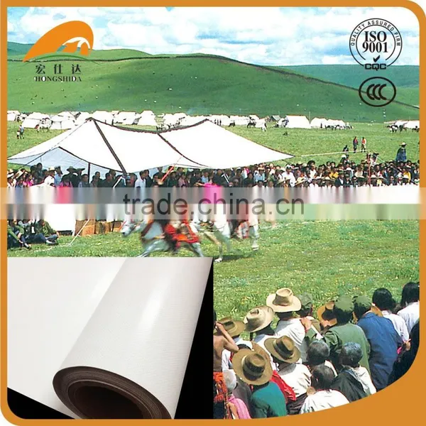 Factory Price Pvc Coated Canvas Tarpaulin Tarp Tent photo-2