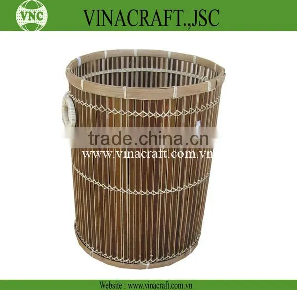 Nice Bamboo Waste Basket for Office
