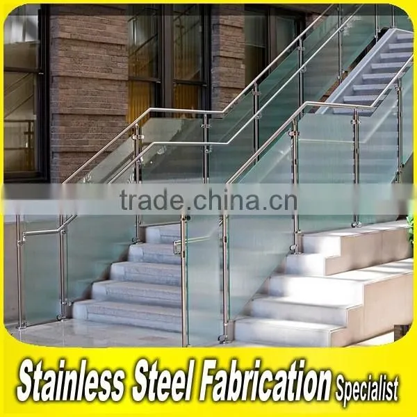 Decoration 304 316 Stainless Steel Outdoor Stairs Handrail photo-2