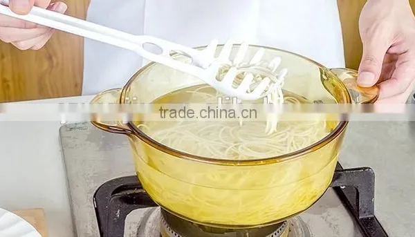 Wholesale Stock White Platic Sawtooth Noodle Ladle