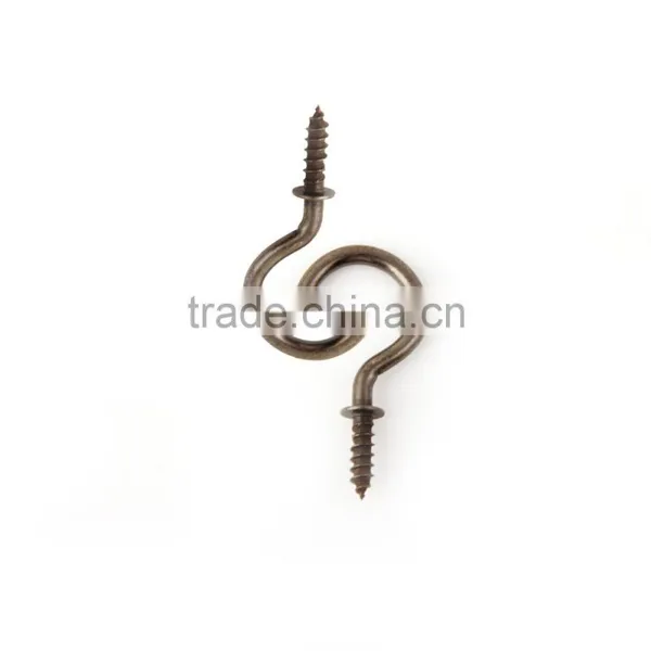 Antique Golden Color,7/8 Inches Screw Cup Hook photo-3