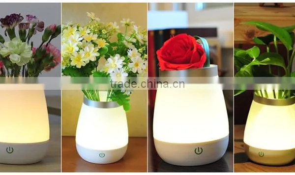LED Table Vase Lamp With Built-in Lithium Battery photo-3