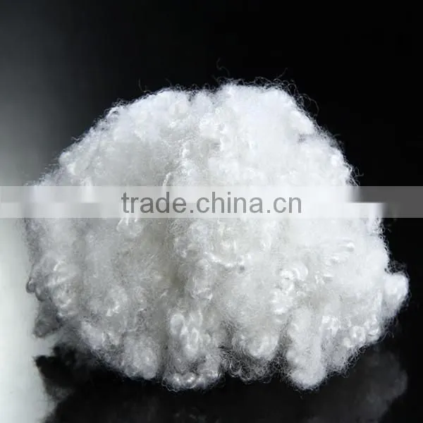 Three Dimensional Crimp Recycled Polyester Staple Fiber 2.5D*51mm Non Siliconized photo-2