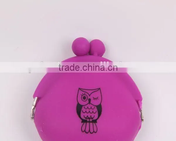 Owl Pattern Silicone Purse /Coin Purse photo-3