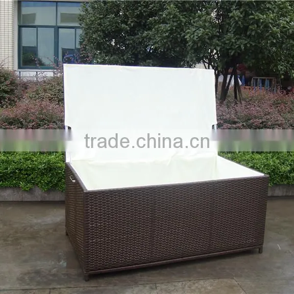 Cheap Alumi Garden PE Rattan Storage Boxs With Air Pump photo-3