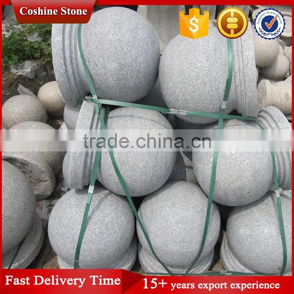 High Polished G603 Nature Stone Ball Stone Sphere photo-6