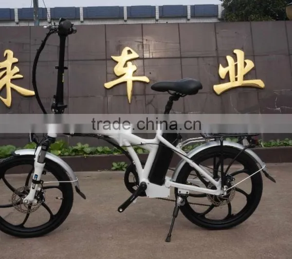 Best Seller 20'' Folding Bike One-piece Aluminum Alloy Wheel With CE Certificate for Israel Market photo-2