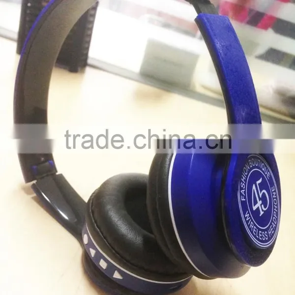 Fashion Design High Quality Cheap Custom Wireless Foldable Bluetooth Headphone photo-3