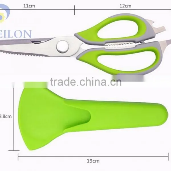 Multifunction Stainless Steel Kitchen Scissor Tongs Kitchen Cutting Scissor photo-2