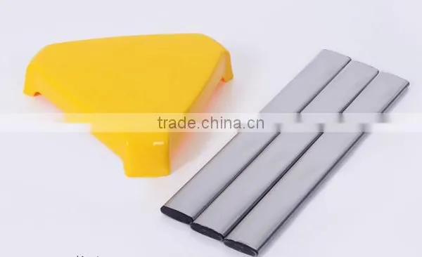 Candy-colored Thick Stainless Steel Household Plastic Stool photo-6