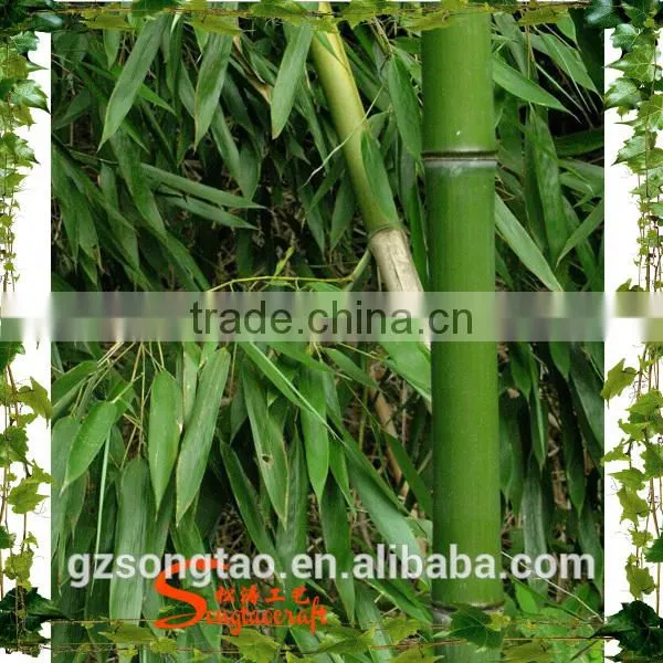 Chinses Factory Cheap Artificial Lucky Bamboo Wholesale Artificial Bamboo Tree Bamboo Poles Wholesale for Home photo-3
