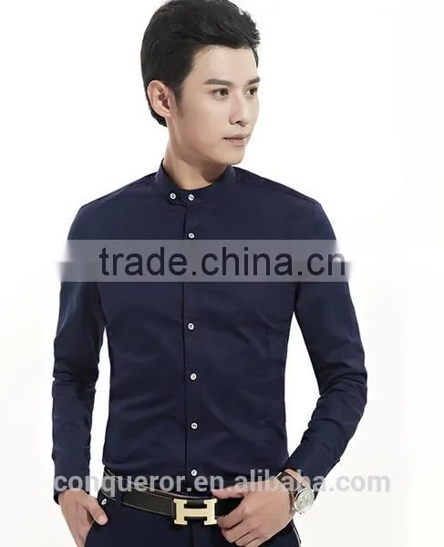 New Design Cotton Custom Men Shirt SL096 photo-2