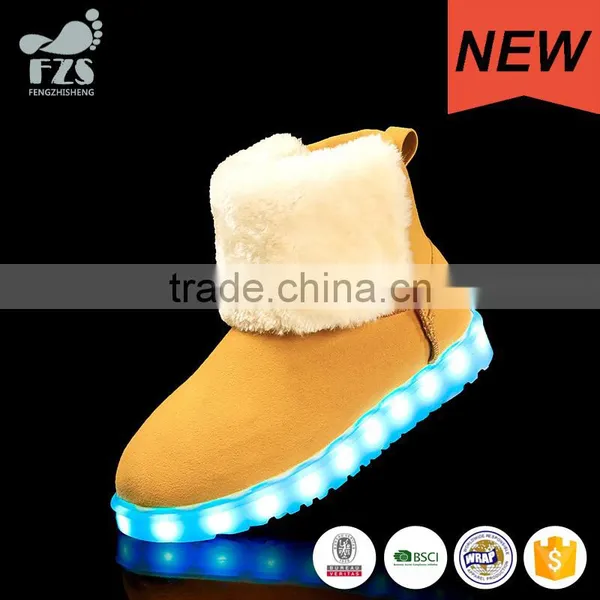 HFR-TS-12-2 2017 Winter Shine Brand Shoelaces Polyester Led Women Boots photo-4