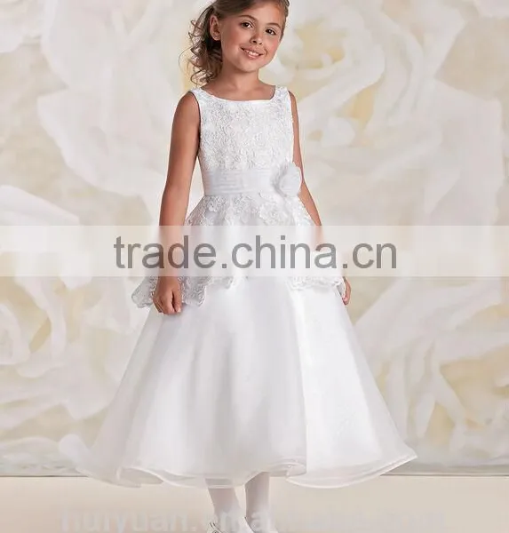 Beautiful Layered Lace Dress Strap Children's Garment