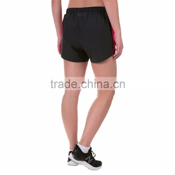 MGOO Hot Sale 100% Polyester Women Crossfit Shorts Transparent White Binding Dri Fit Shorts photo-3