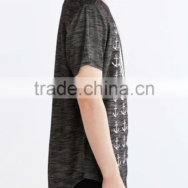 Casual Black and White Sulb T-shirt Printing Wholesale China photo-2