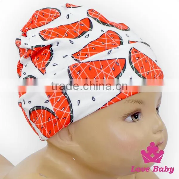 Wholesale Lovely St. Patrick's Item Green Cap Pattern Printed Organic Cotton Baby Beanie Hat photo-4