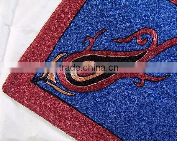 Kashmir Embroidered Kashmir Decorative Pillow Cushion photo-3