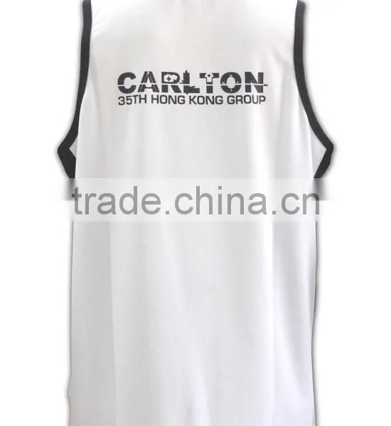 Chinese Manufatory High Quality New Design Basketball Tank photo-4