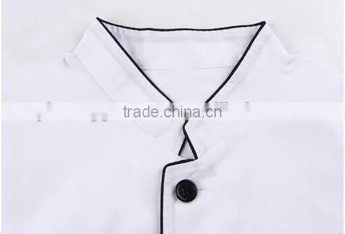 China Manufacturer Direct Wholesale Short Sleeve Cotton Chef Uniform photo-3