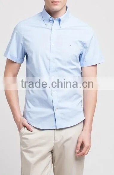 2015 YIWU KAIYA Button Down Short Shirt Formal Shirt Formal Uniform Designs for Men New Business photo-4