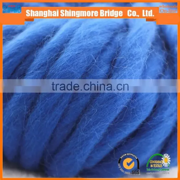 China Thick Wool Textile Yarn Factory Direct Wholesale Oeko Tex Certified 1/0.2Nm Wool Yarn, Chunky Yarn, Chunky Wool Yarn photo-6