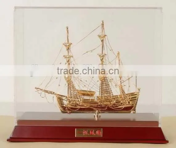 YIWUJICUI Crystal Gifts Dhow Model photo-4