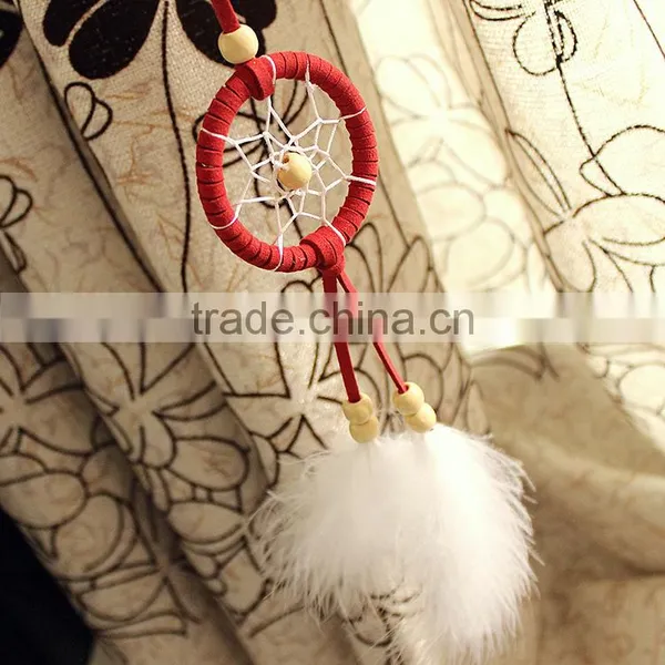 Mini Dream Catcher Handmade Ornament for Car or House Decoration Creative Artware photo-4