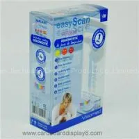 Folding Transparent/ Clear PVC Plastic Box With Full Color Printing