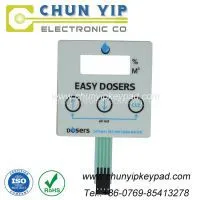 Custom 3 Button Keypad Membrane Switch