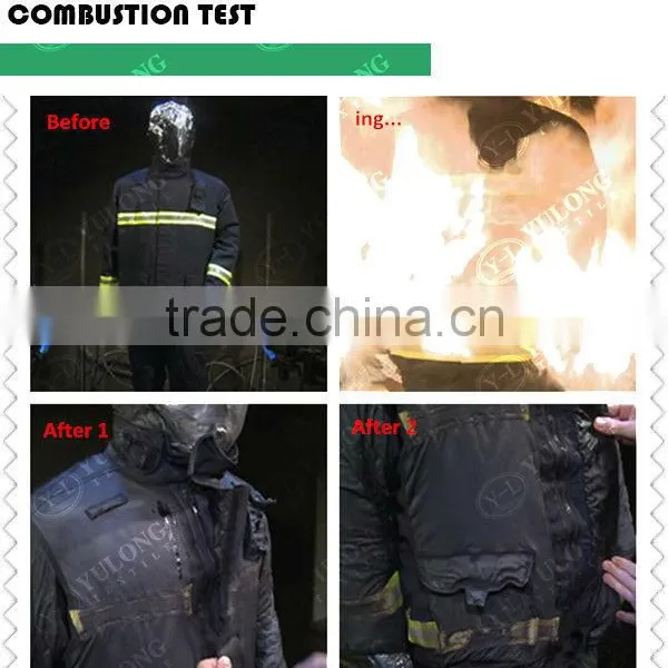 OEM 100% Cotton Safety Protective Firefighting Antistatic Water Oil Repellent Fire Resistant Workwear photo-5